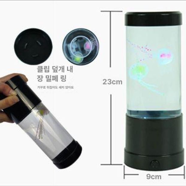 가짜어항 수족관 물고기 어항 열대어 장식품 물멍 해파리 LED 30,600원