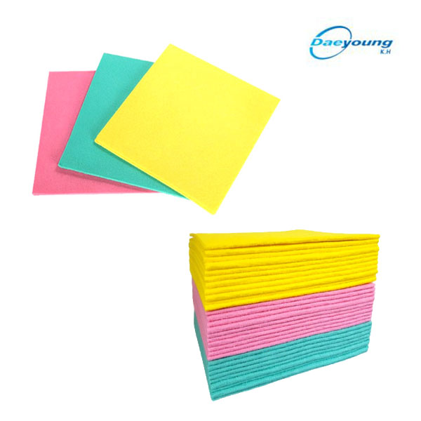 홈밸류언스 대영 국산행주 업소용, 판촉용 부직포행주 컬러 주방 색상선택 14,260원