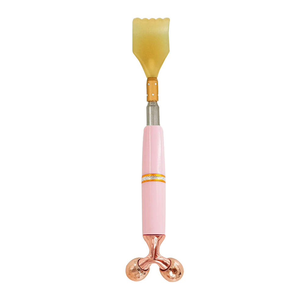 맛사지볼 겸용 안테나 효자손 I타입 5단 접이식 스텐 2롤러볼 10,490원