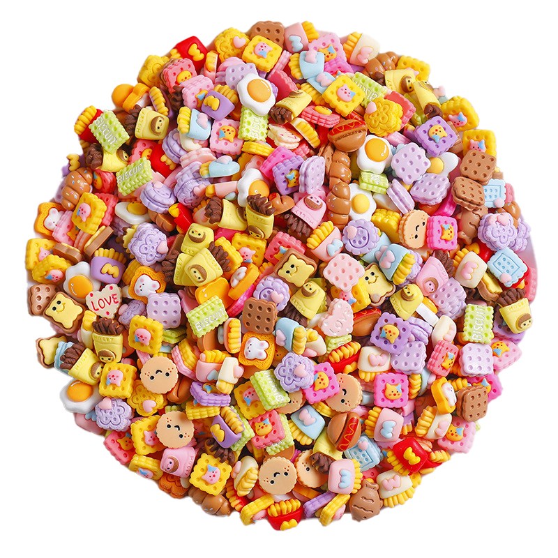 데코덴 파츠 미니 과자 쿠키 1스쿱 슬라임 데코용 공예 DIY 꾸미기 재료, 1개, 미니 비스킷 9,900원