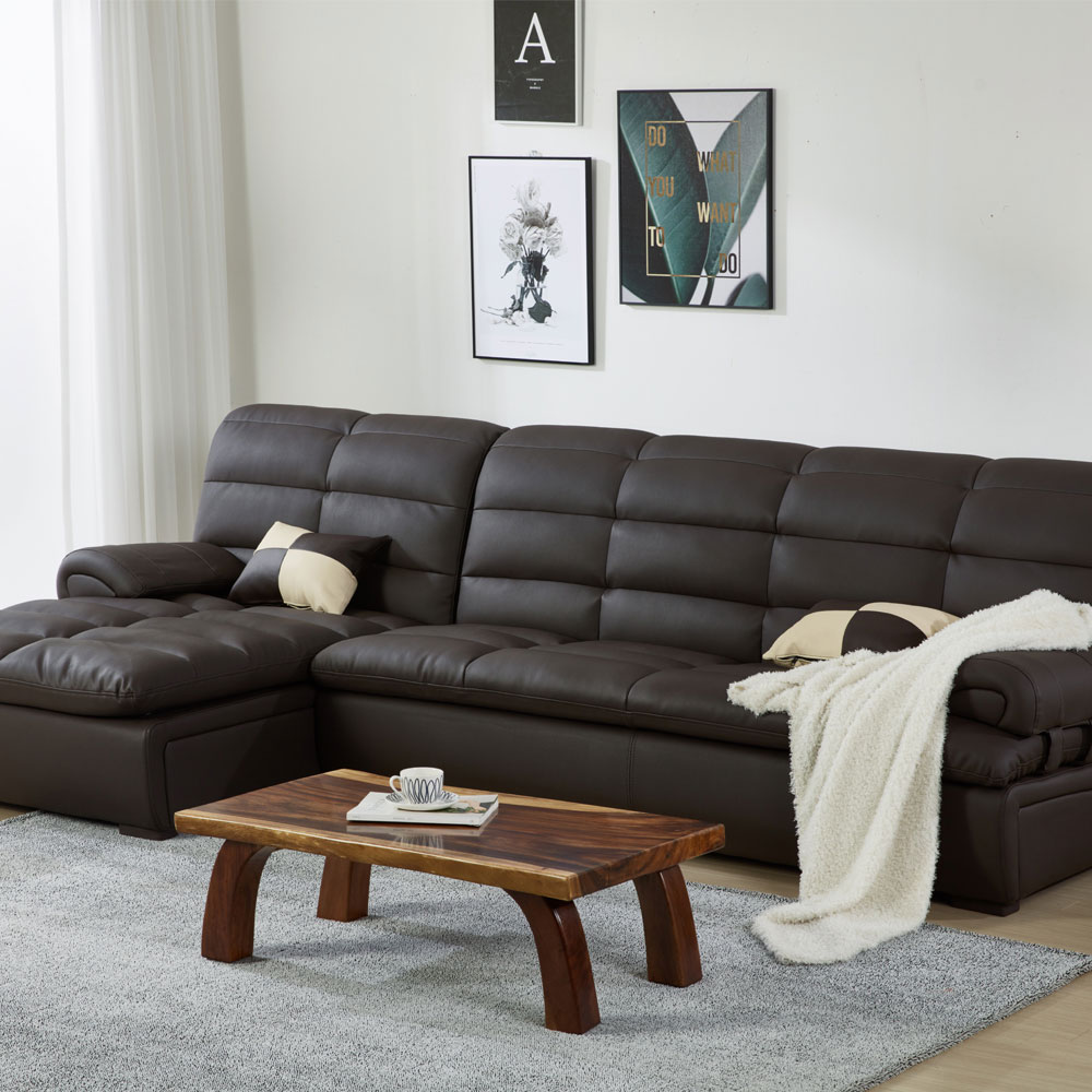 플로바움 바브린노 4인용 카우치 쇼파 방문설치 (3인용+카우치) 좌우구분없음, 초코브라운(S7317) 688,900원