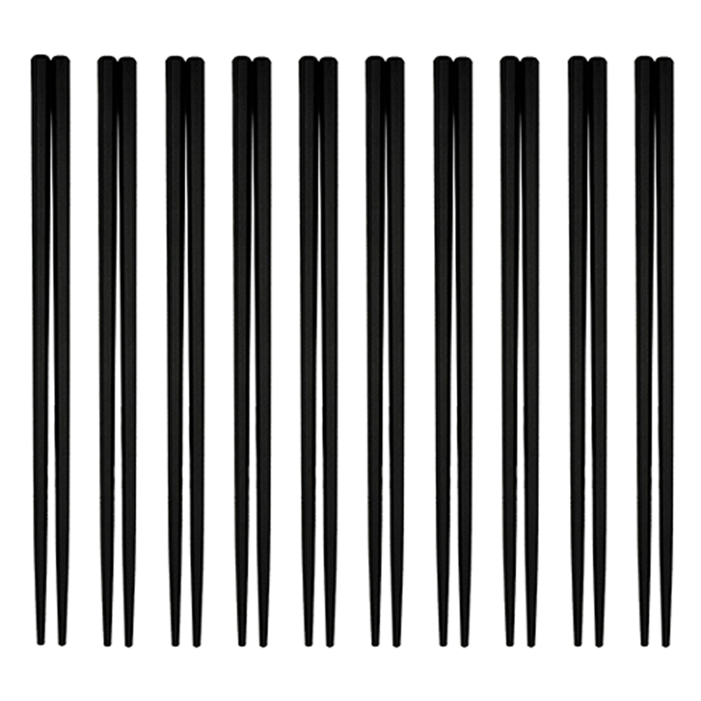 리빙메이트 국산 업소용 육각 젓가락 24cm, 블랙, 10개, 1개 5,240원