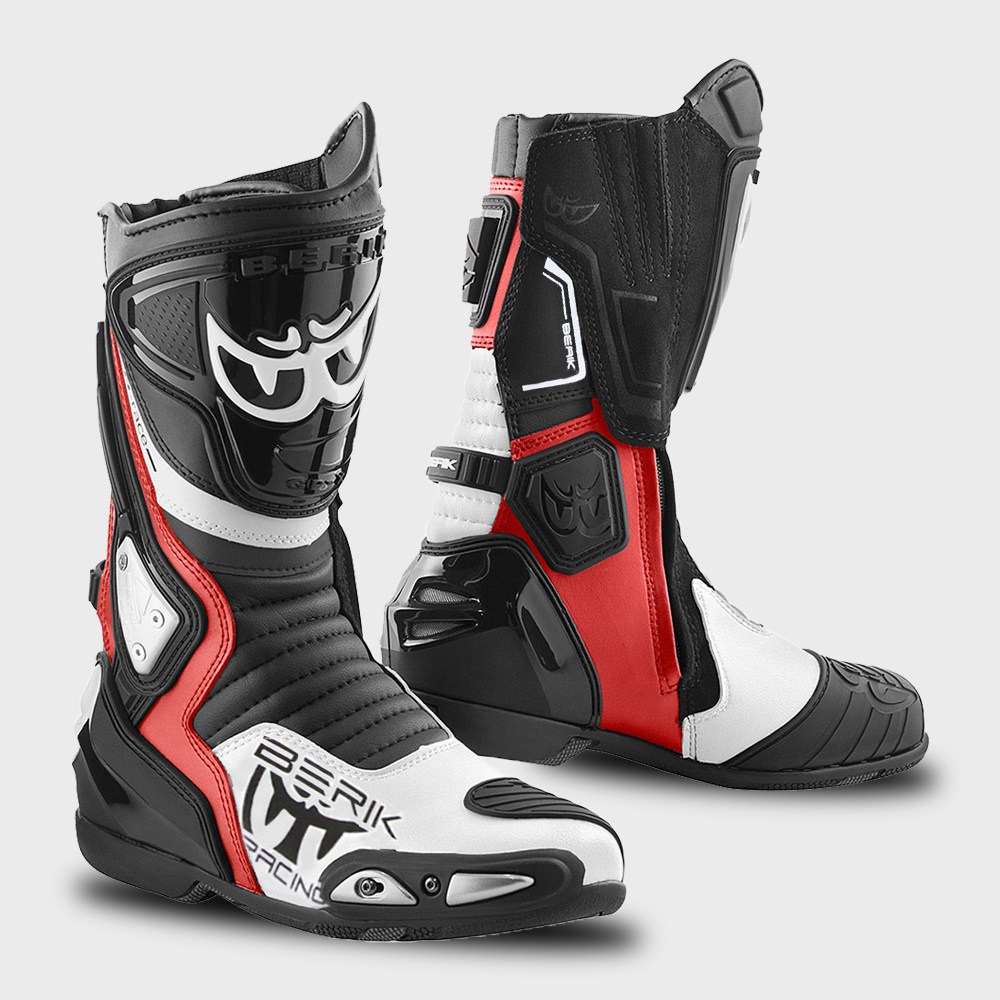 BERIK 베릭 도닝턴 레이싱 부츠 BOT-1563-BK 블랙 / 오토바이 바이크 라이딩 보호 부츠 377,000원