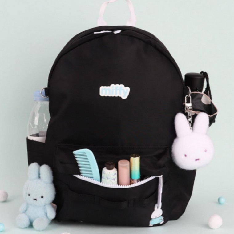 미피 코어 백팩 블랙 캐릭터 가방 배낭 학생 신학기 선물 데일리 77,240원