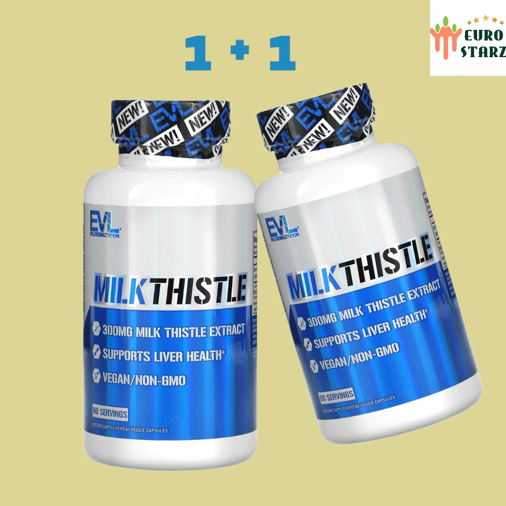 밀크씨슬 EVLution Nutrition 300mg 60정 여자밀크시슬 1+1 38,100원