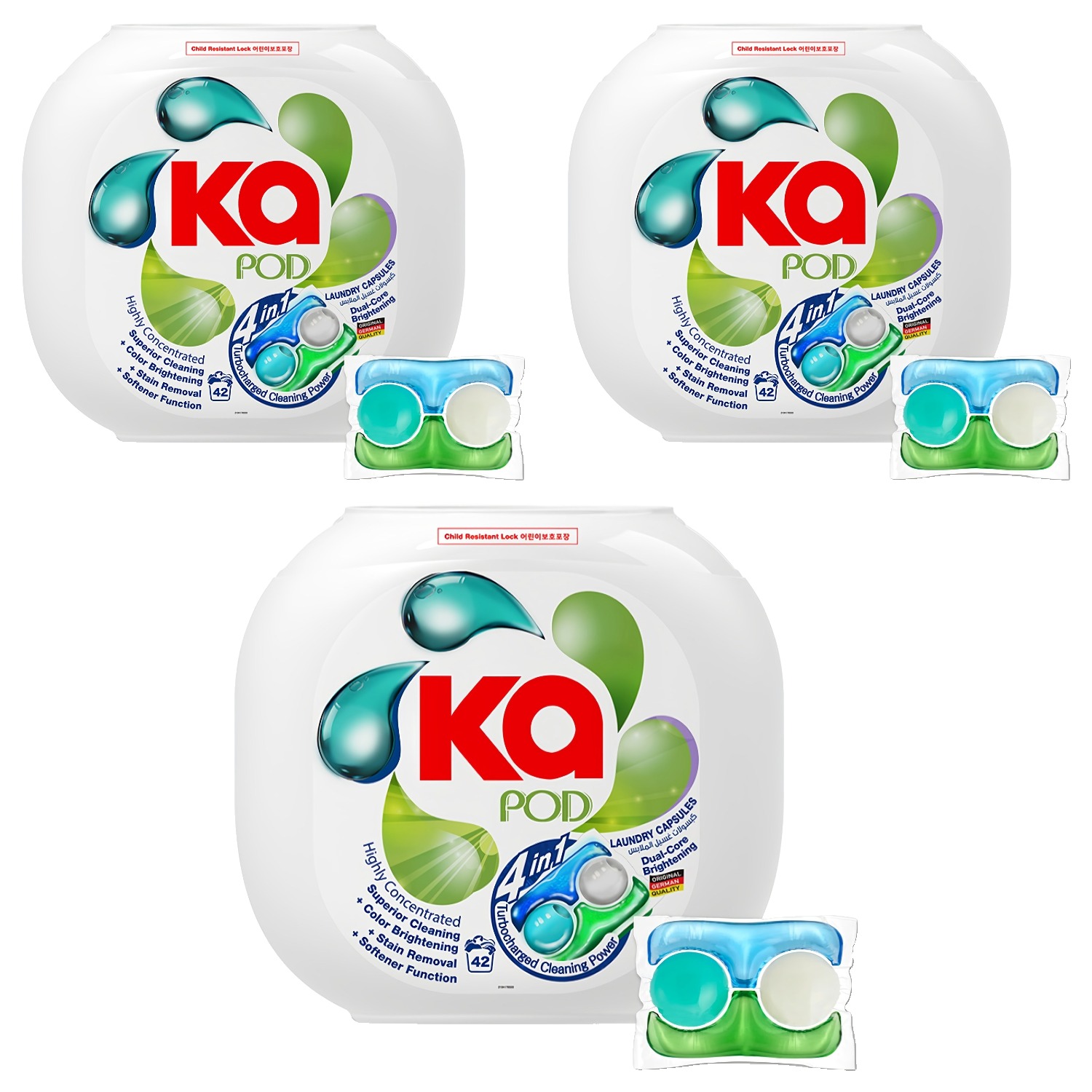 카포드 브라이팅 초고농축 세탁 섬유유연제겸용캡슐세제, 42개입, 3개 80,190원