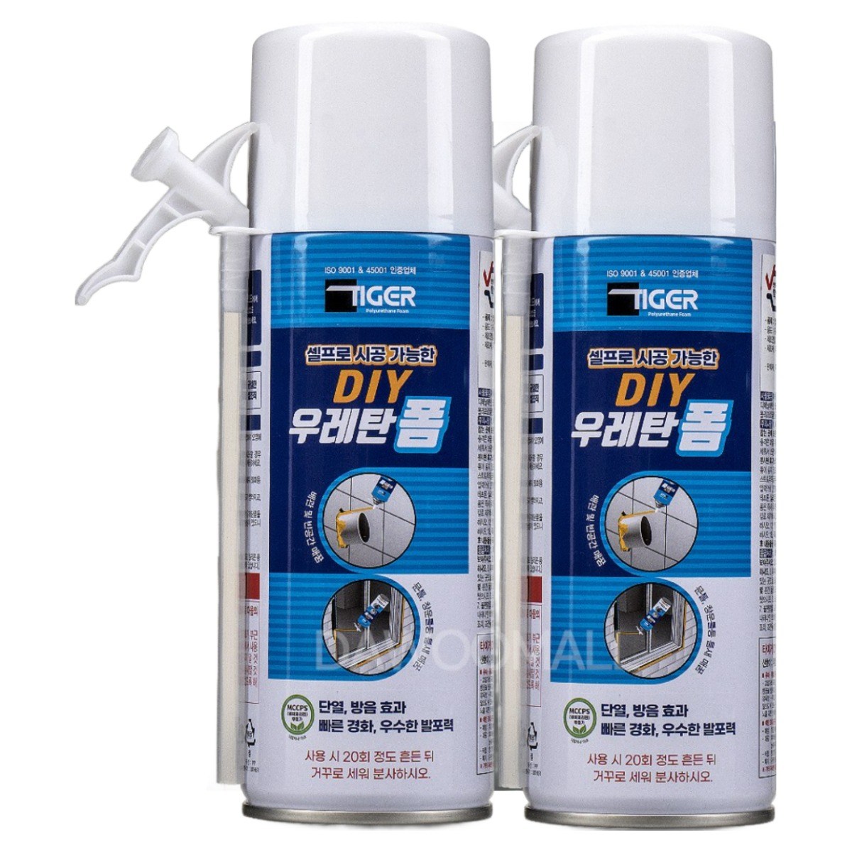 [다우몰] 가정용 DIY 타이거 폴리 우레탄폼, 2개 8,800원