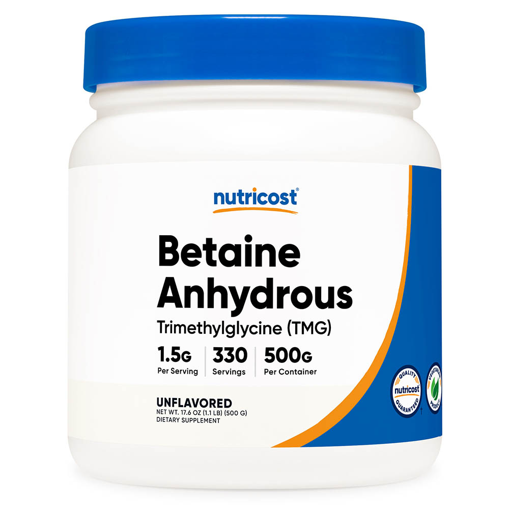 뉴트리코스트 베타인 안하이드로스 TMG 파우더 500g 무맛 1병, 1개, 500g 30,000원