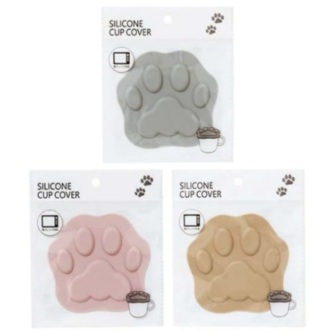 동물발바닥 실리콘 컵커버 실리콘컵덮개 컵마개 실리콘뚜껑덮개 핑크,그레이,브라운 2가지 랜덤발송, 1세트, 브라운,핑크,그레이 2가지랜덤 6,890원
