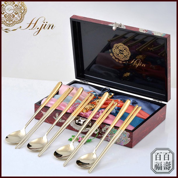 H.jin 나전칠기 백수백복 진공 티타늄금수저세트 (홈세트) 4인용 명절 추석 설날 어버이날 부모님 환갑 칠순 팔순 생신 생일선물 할아버지 할머니 친척 가족 348,000원