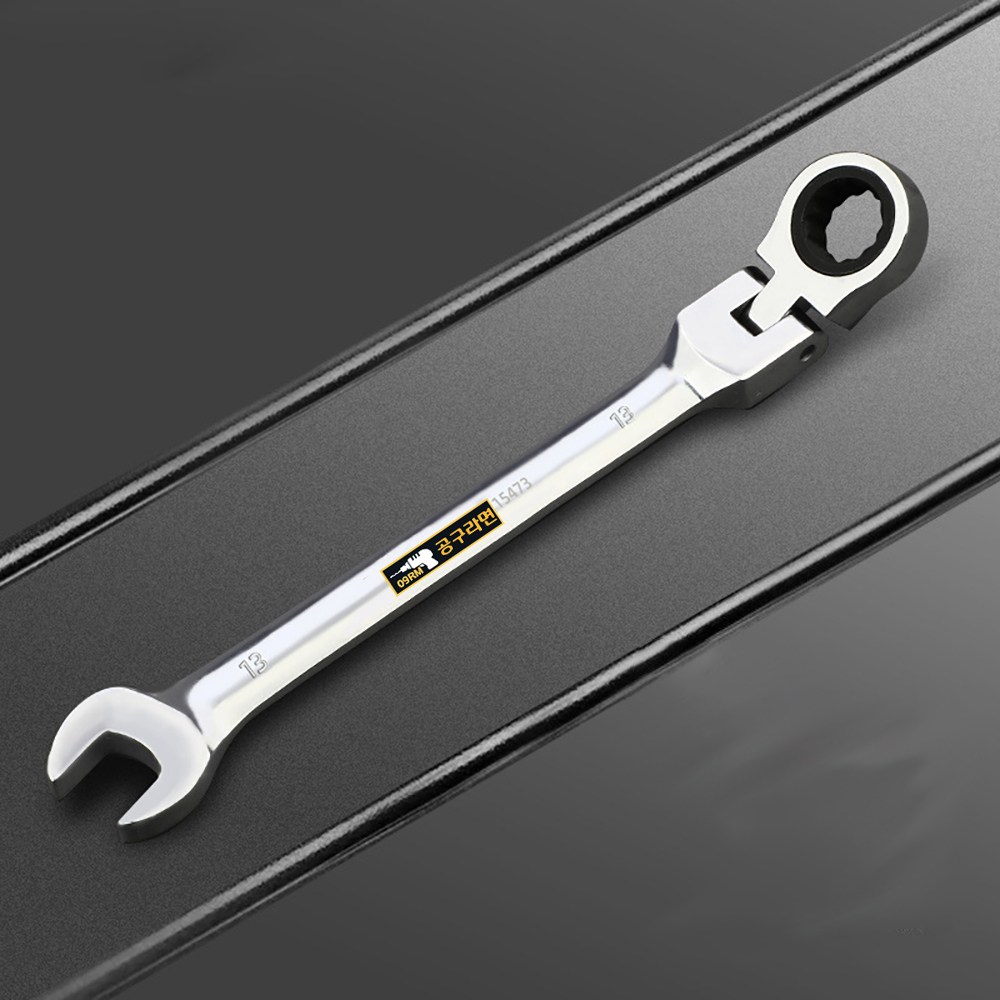 공구라면 ( 09RM ) 라쳇 렌치 플랙시블 기어렌치 스페너 ( 6 ~ 24mm 선택), 1개 7,100원