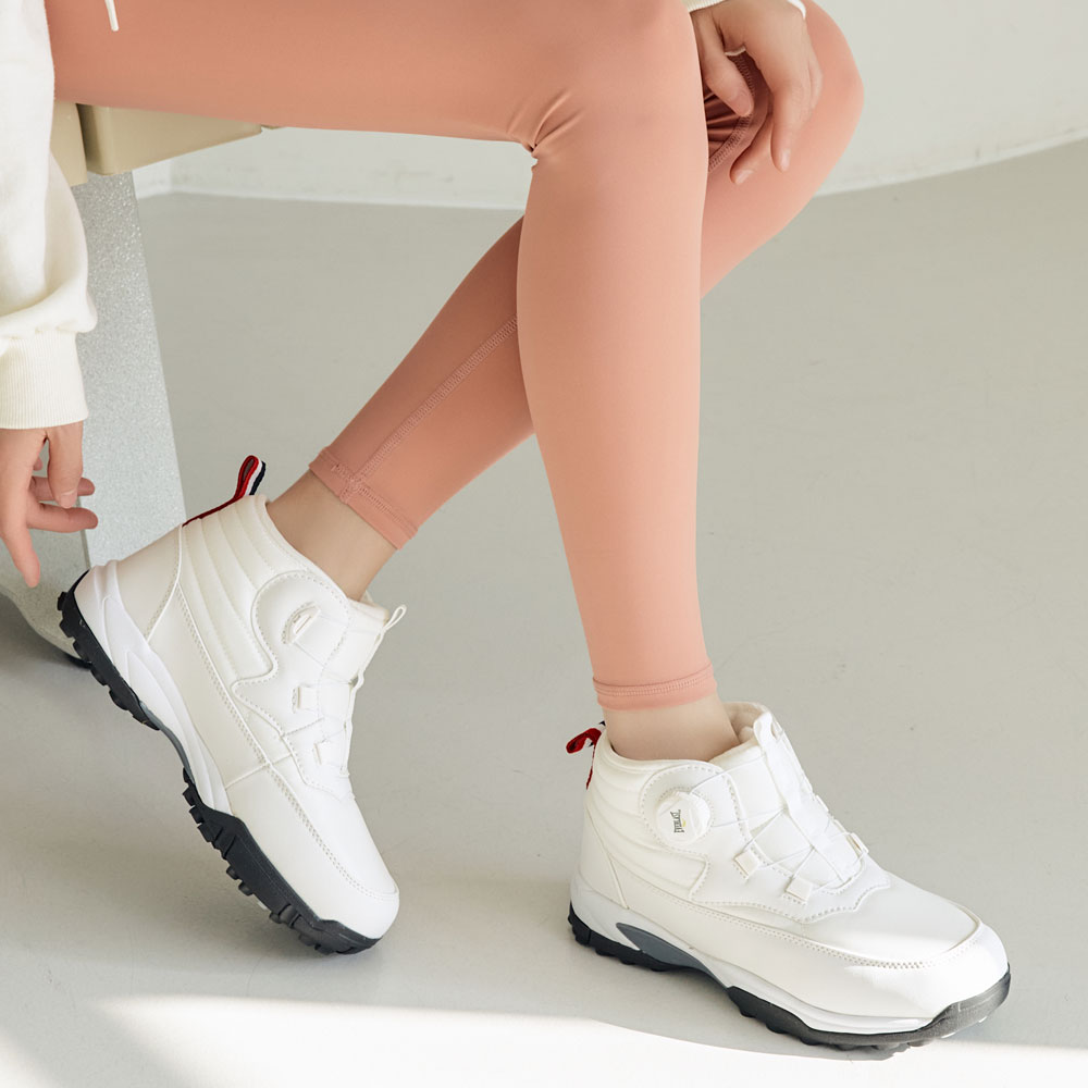 에버라스트 정품 생활방수 다이얼 기모 패딩부츠 방한화 트레킹화 겨울 파크 골프화 4cm 69,500원