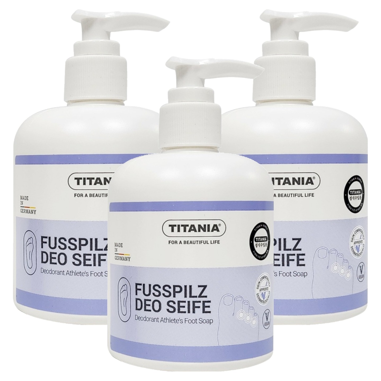 티타니아 발샴푸, 1개입, 3개, 300ml 24,360원