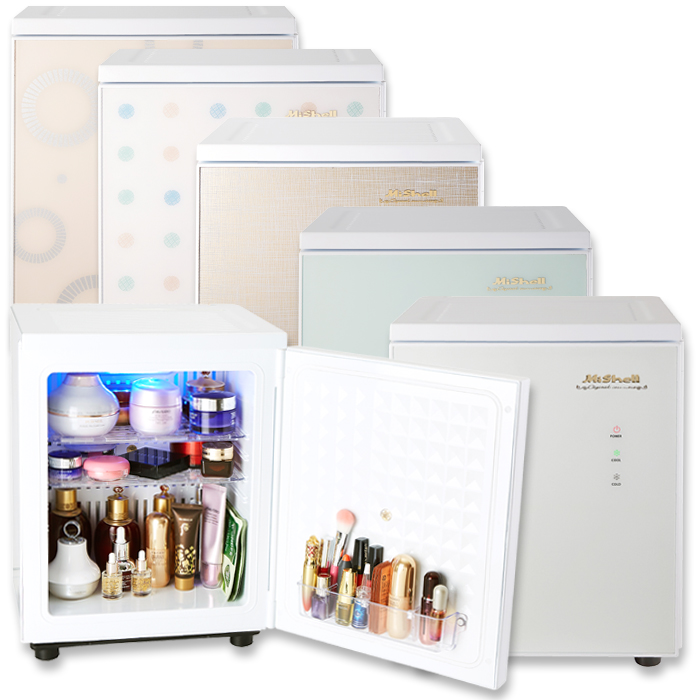 미쉘 무소음 화장품냉장고 20L 신모델 모음전/한국산 미니냉장고 376,000원