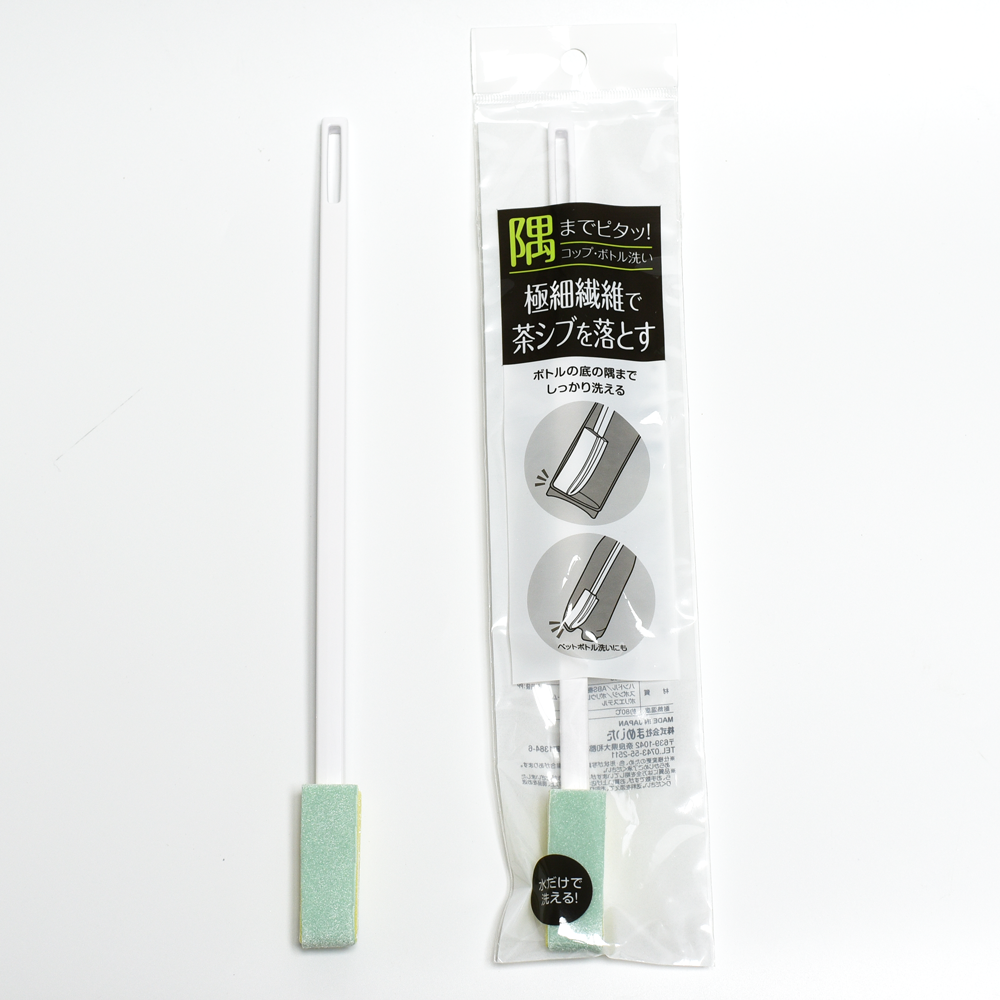 일본 마메이타 젖병 찌든때 제거용 좁은 입구 세척솔 브러쉬 30cm 6,900원