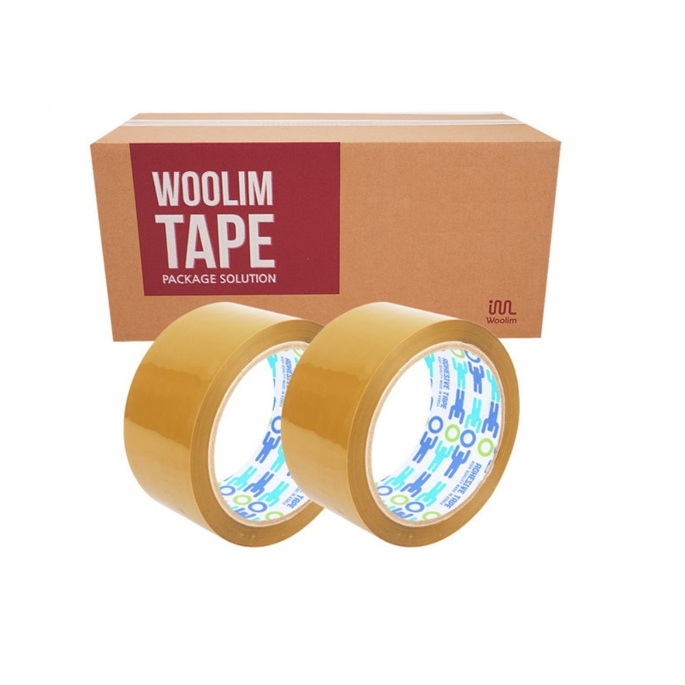 박스테이프 OPP S2 국산 테이프 러버 황색 45M 50개 45,500원