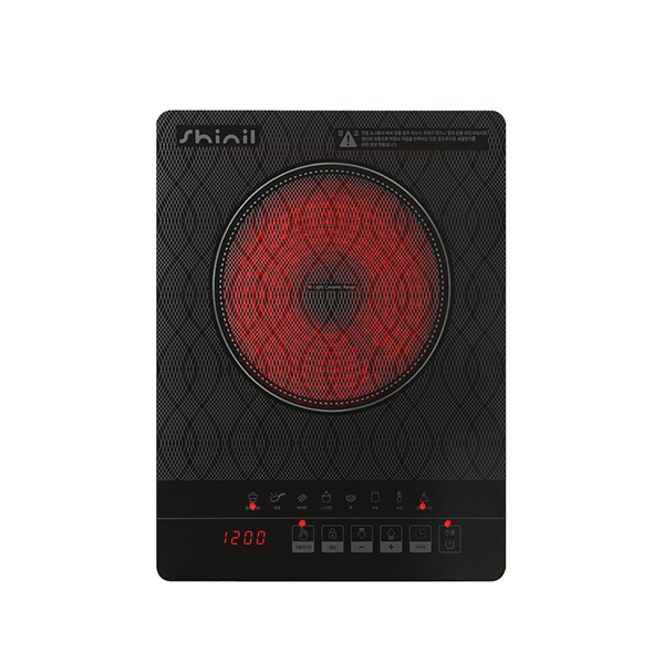 신일 1구 하이라이트 세라믹렌지 전기쿡탑 전기 버너 하일라이트 SHL-C2000KP, SHL-C2000KP, 프리스탠딩 72,000원