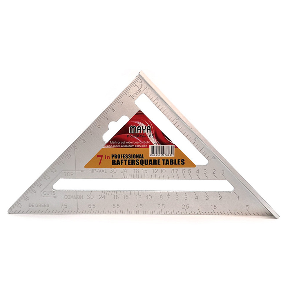 아이베란다 마야 삼각자 알루미늄 직각자 각도 자 45도 쇠자 16,000원