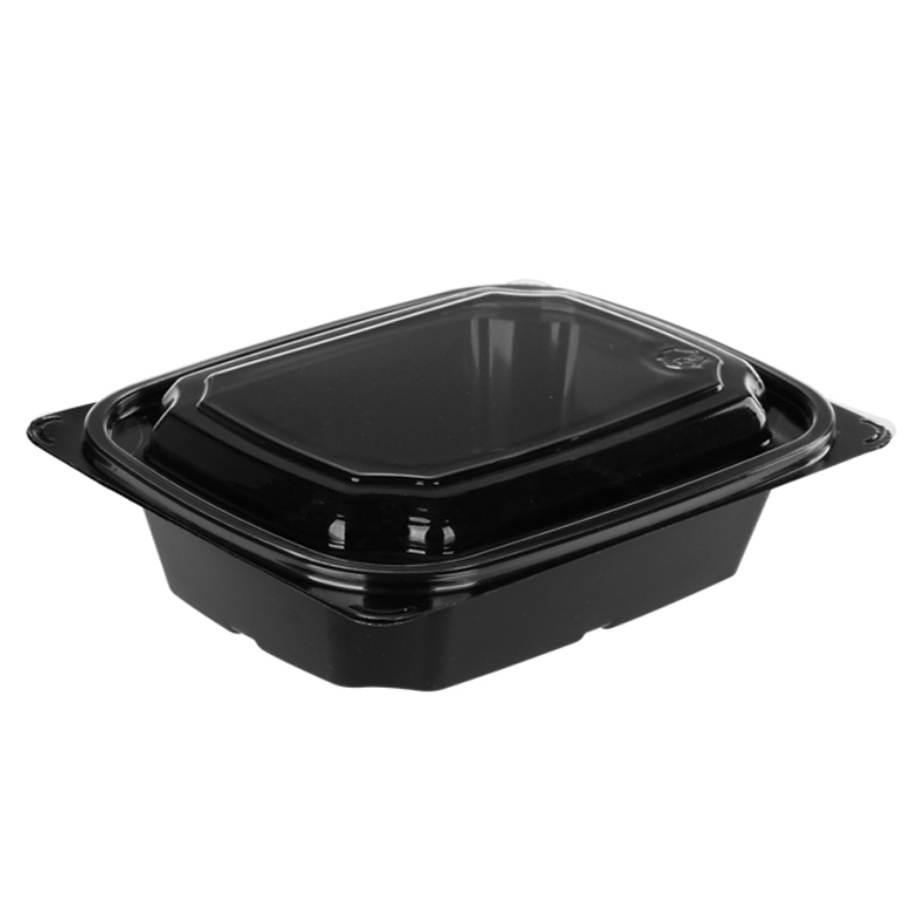 쿡앤락 사각반찬용기 검정 204 일회용용기 다회용, 1개, 100개 25,800원