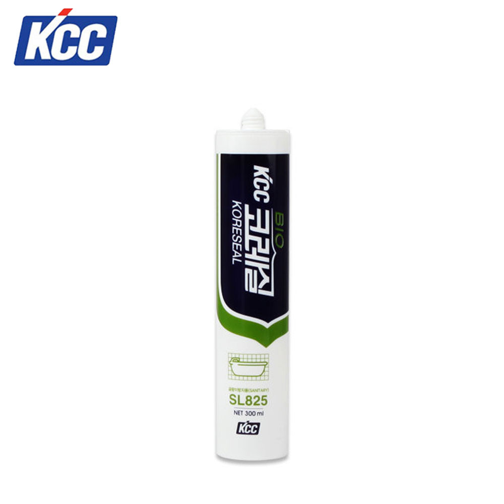 KCC SL825 바이오(욕실용) 실리콘 300ml 카트리지 타입 친환경 방균 곰팡이방지 주방 욕조 화장실 보수용 6,000원
