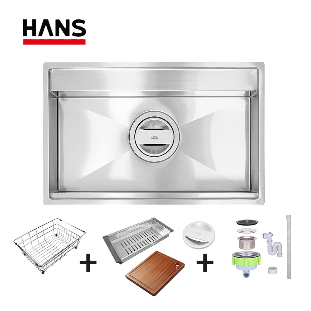 원앙 한스 싱크 GRAND 6302 핸드메이드 싱크볼사각싱크볼, 1개 670,000원