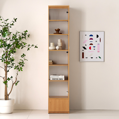 일송가구 2M 6단 키큰 코코 서랍형 강화유리 장식장 진열장 피규어 148,000원