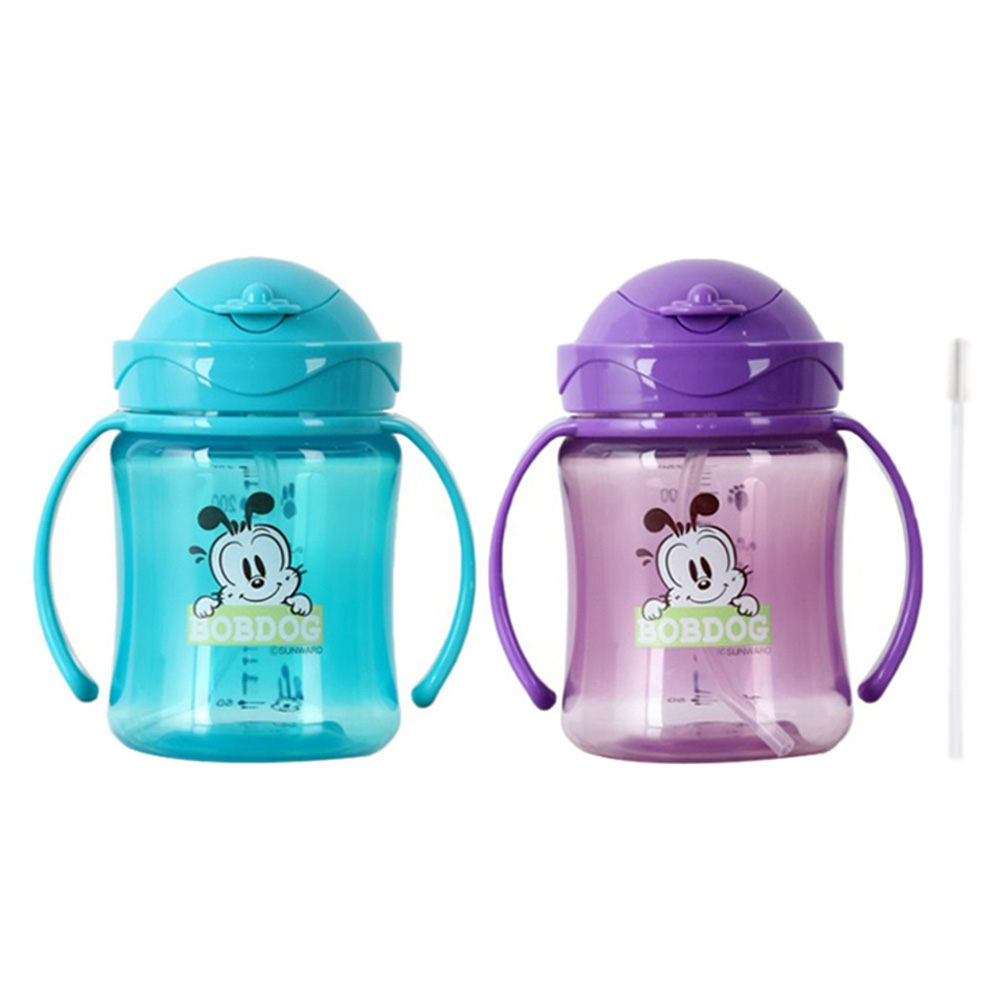 리틀밥독 국내 제조 플립 컬러 빨대컵 11,700원