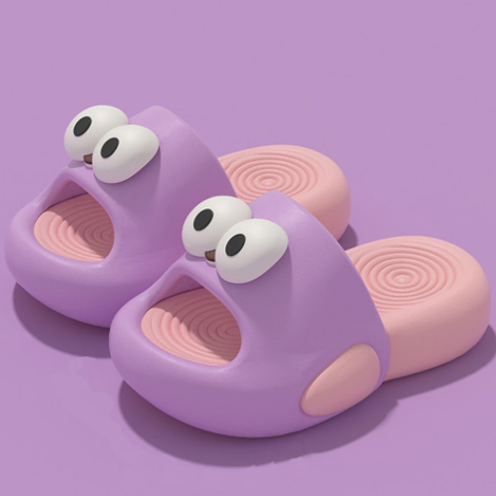 꾸미 유아 아동 왕눈이 슬리퍼 실외 실내 욕실 층간소음방지 슬리퍼 9,900원