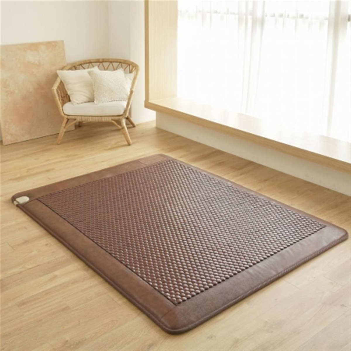 한일의료기 찜질 국내산 순정품 게르마늄 세라믹 온열 돌침대 건강매트 전기방석 병원용 탄소매트, 싱글 1,231,900원