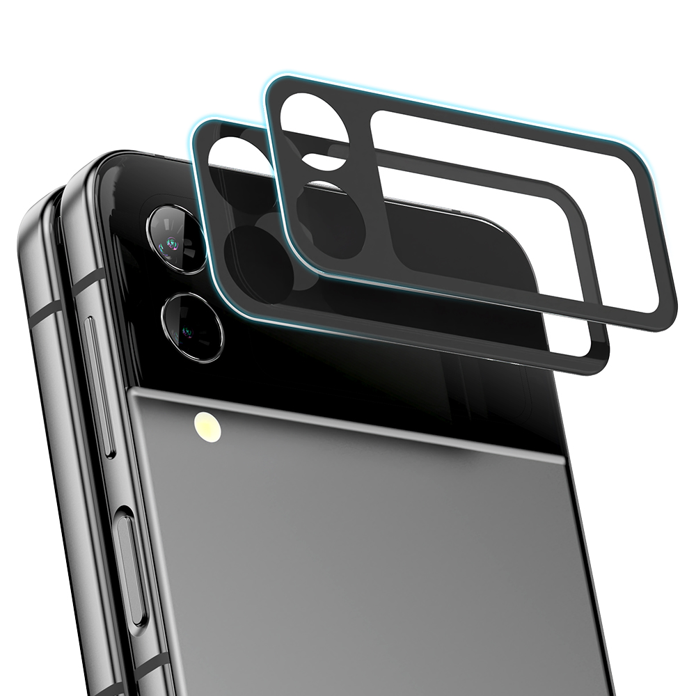 구스페리 빛번짐 차단 블랙써클 풀커버 카메라 강화유리 2p 세트, 1세트 5,040원