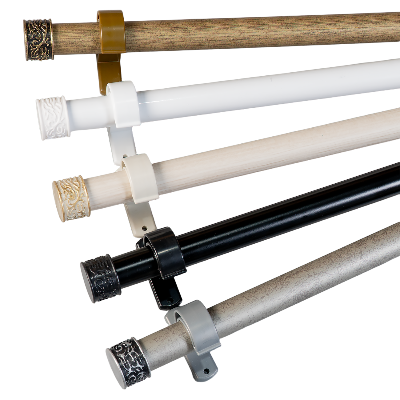 모던뷰 25mm 메탈 거실 창문 길이조절 커튼봉 커텐봉 세트, [골드] 13,900원