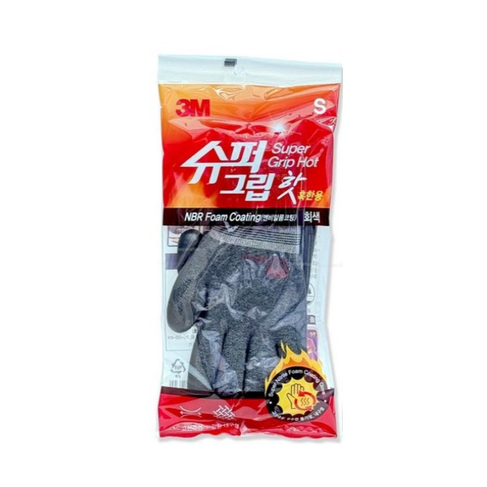 3M장갑 슈퍼그립 핫 혹한기용 안전작업반코팅장갑 12,000원