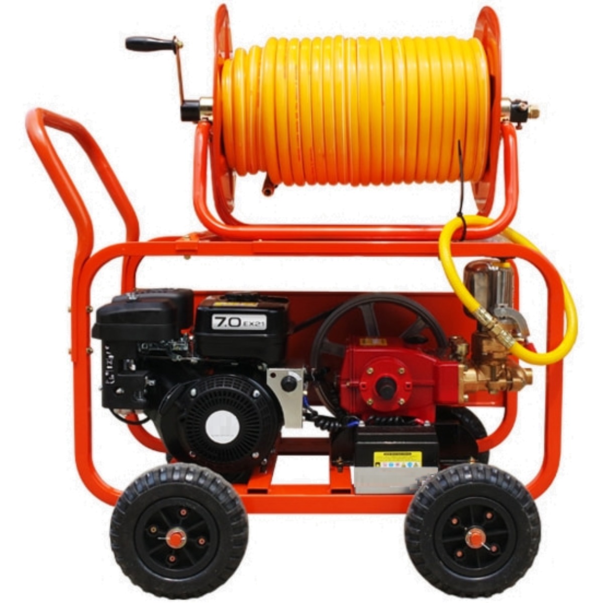 엔진 고압 분무기 살수기 7마력 80A 농약 살포기 소독 방제 방역, 1세트 724,800원