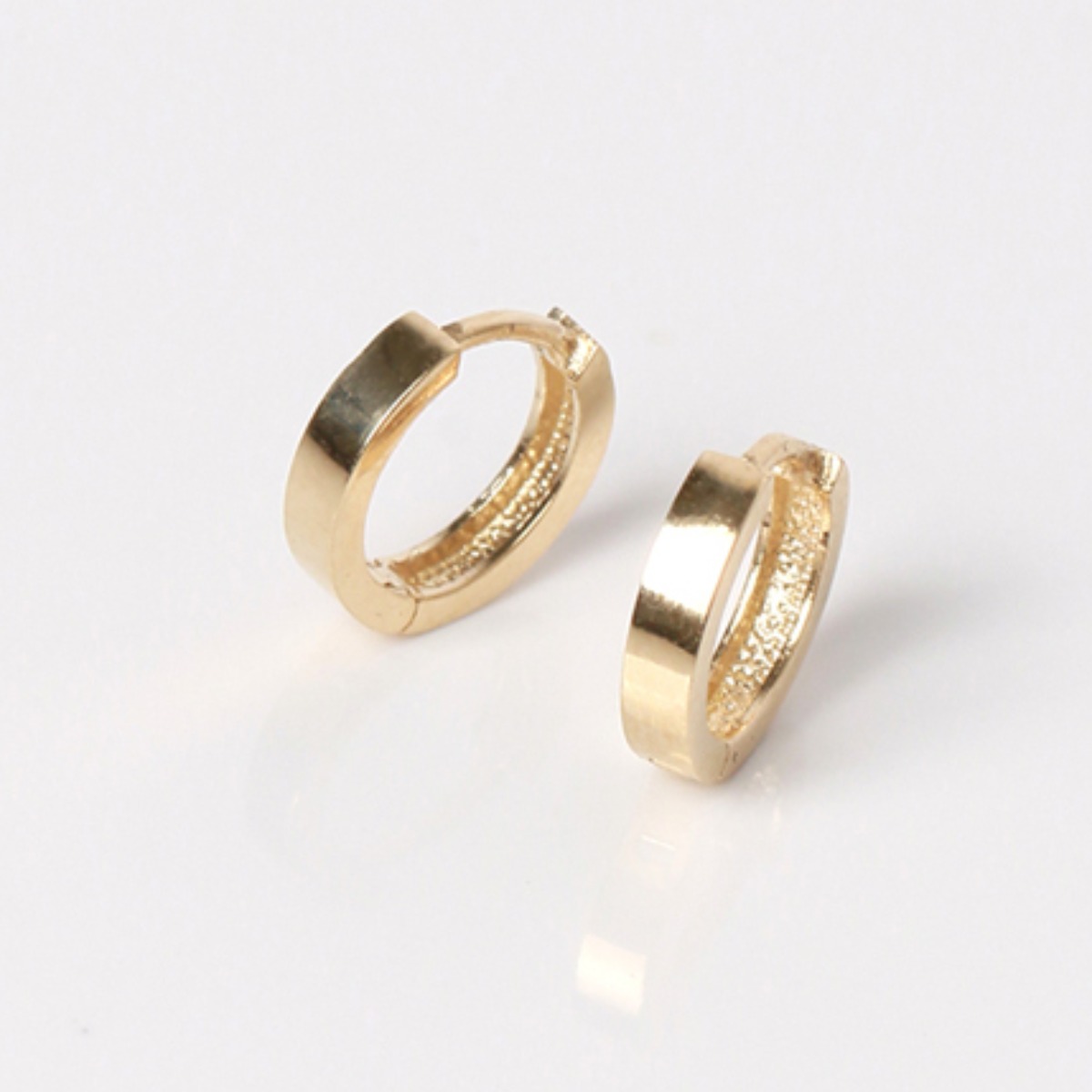 오로프 전체 14K 금 베이직 민자링 원터치 귀걸이 6~9mm (낱개 1개기준) 111,920원