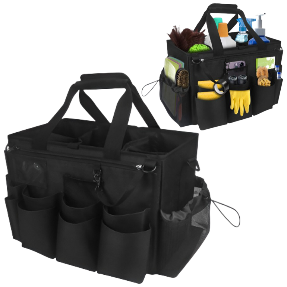 toolkick 청소전용 가방 다용도 청소가방 오픈형 공구가방 허리가방 세차 연장가방 청소도구 가방, 1개 35,000원