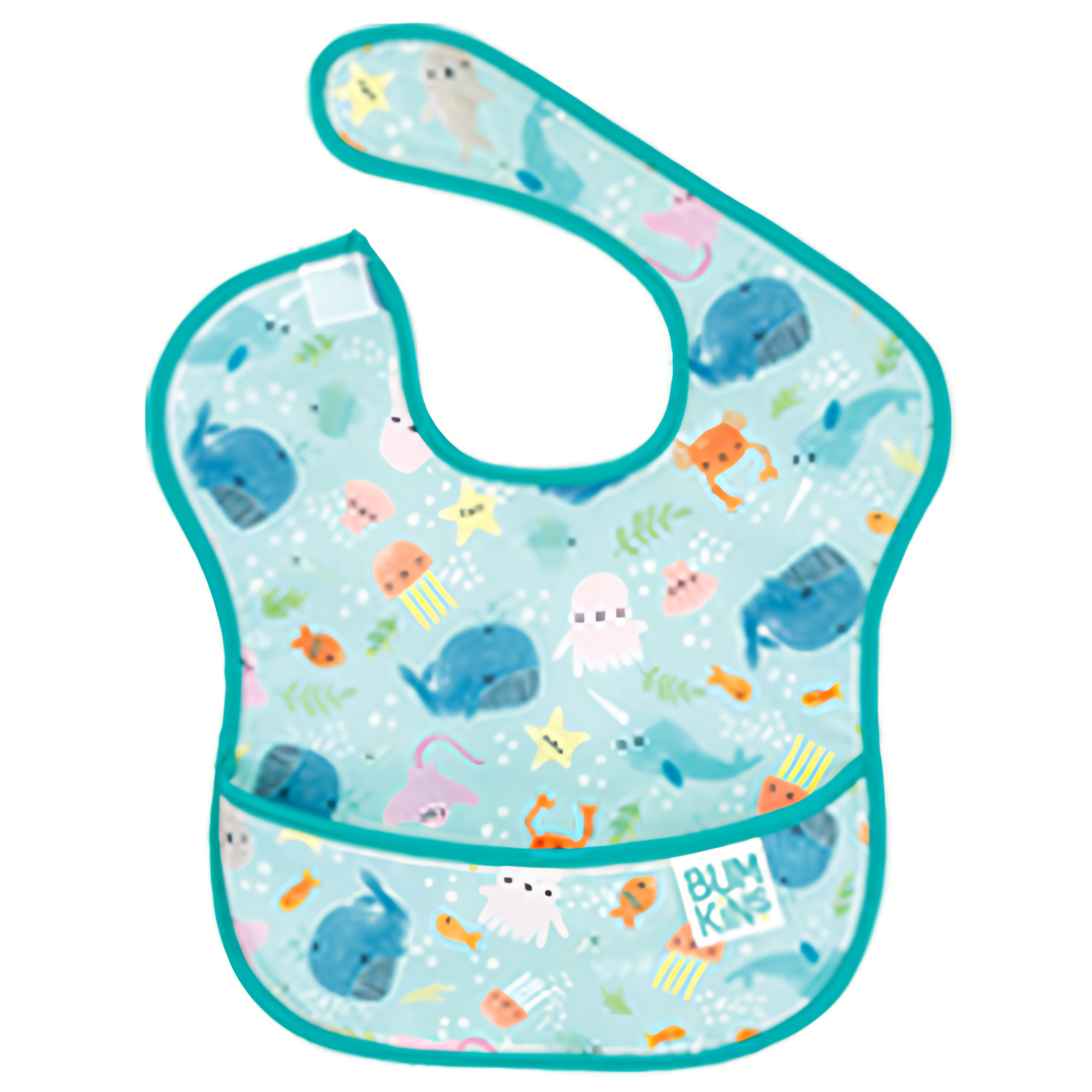 범킨스 유아용 이유식 턱받이, 오션라이프, 1매, 1개 8,840원