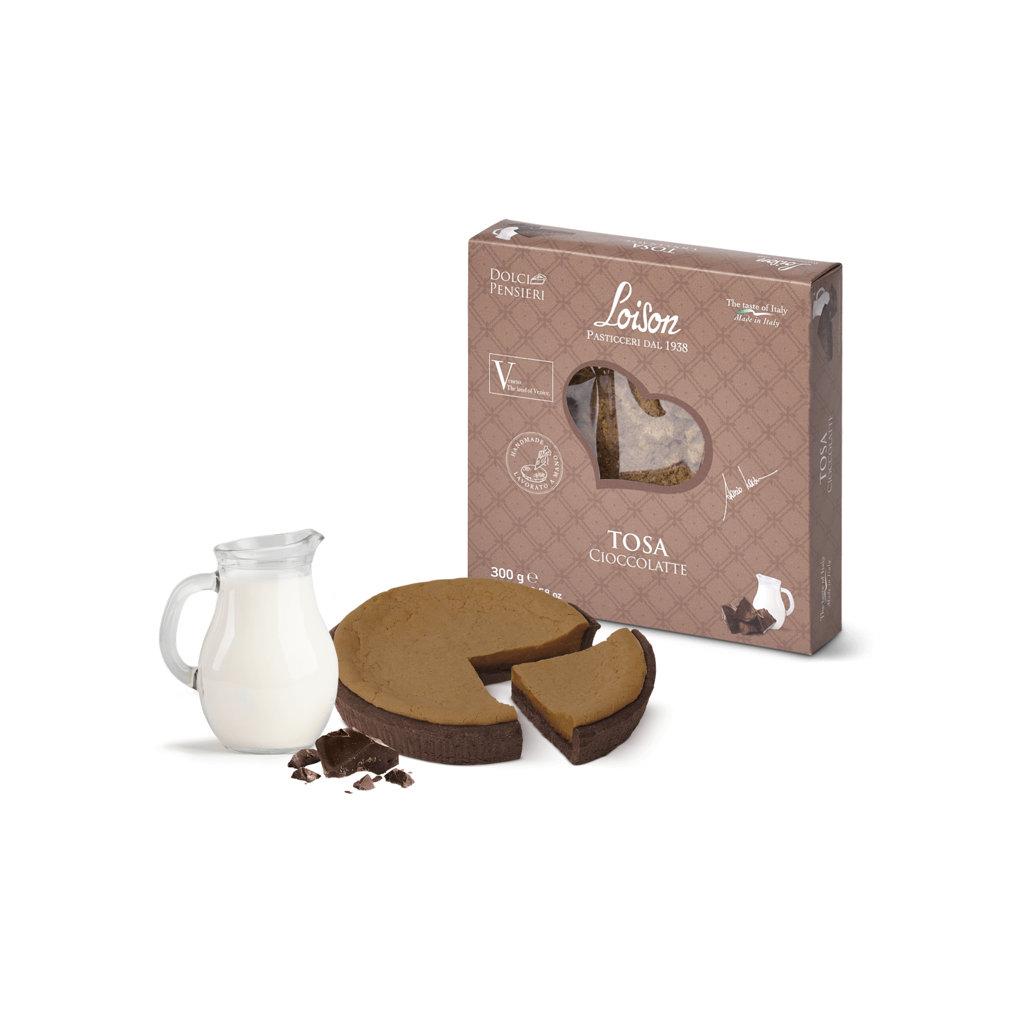 로이손 토사 초콜라떼 밀크 초콜릿 타르트 로이손 Loison, 300g, 1개 55,000원