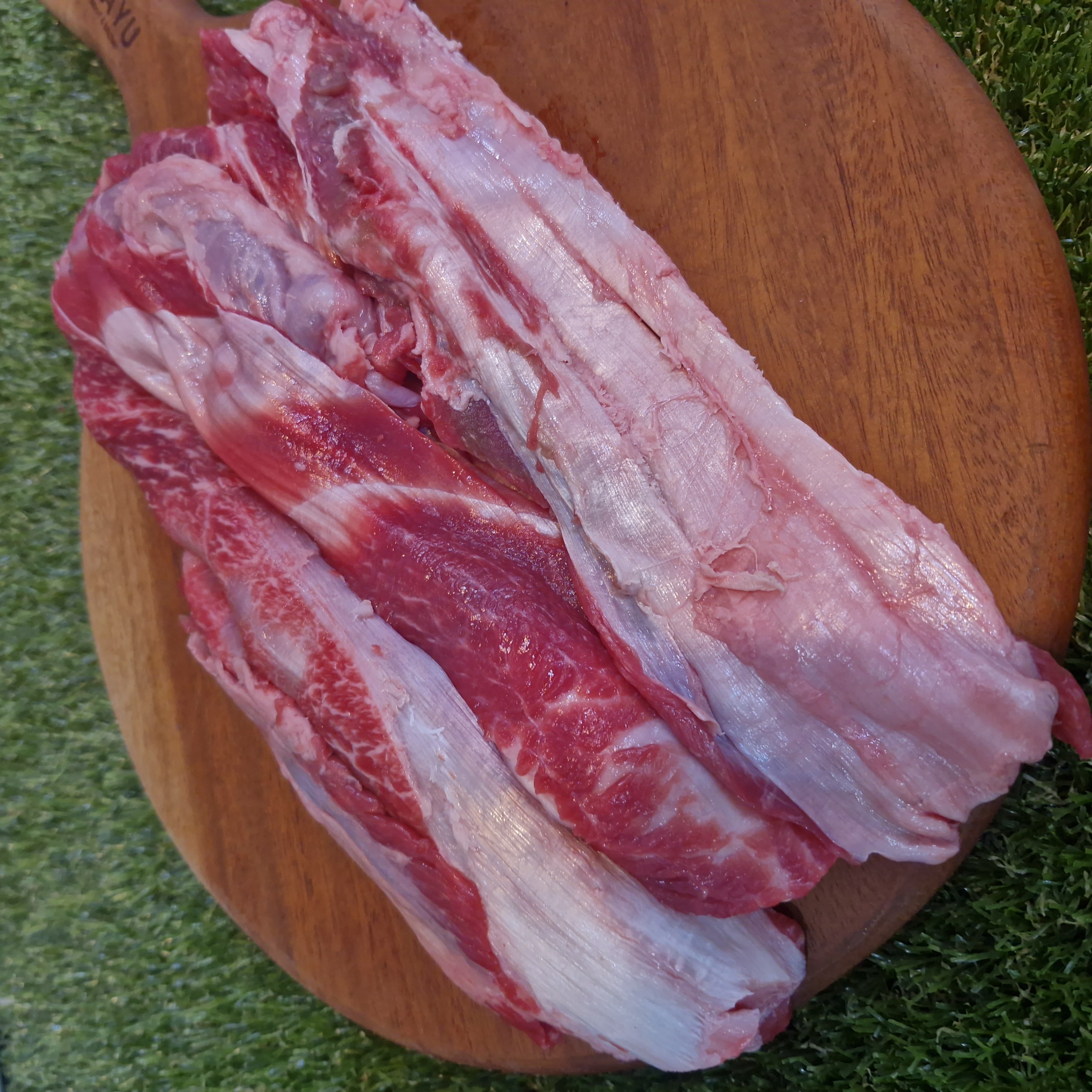 [한우대학] 당일작업 국내산한우 1등급 소고기 고기스지(냉동) 채끝스지 근막스지, 1개, 1kg 20,900원