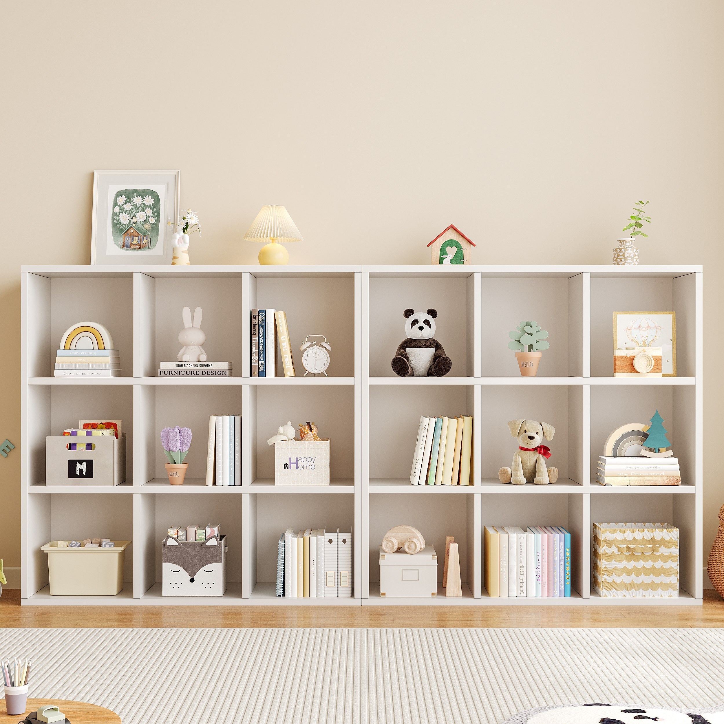 헤르티만 책장 심플함 거실 사무실  서류 수납장 교구 46,800원