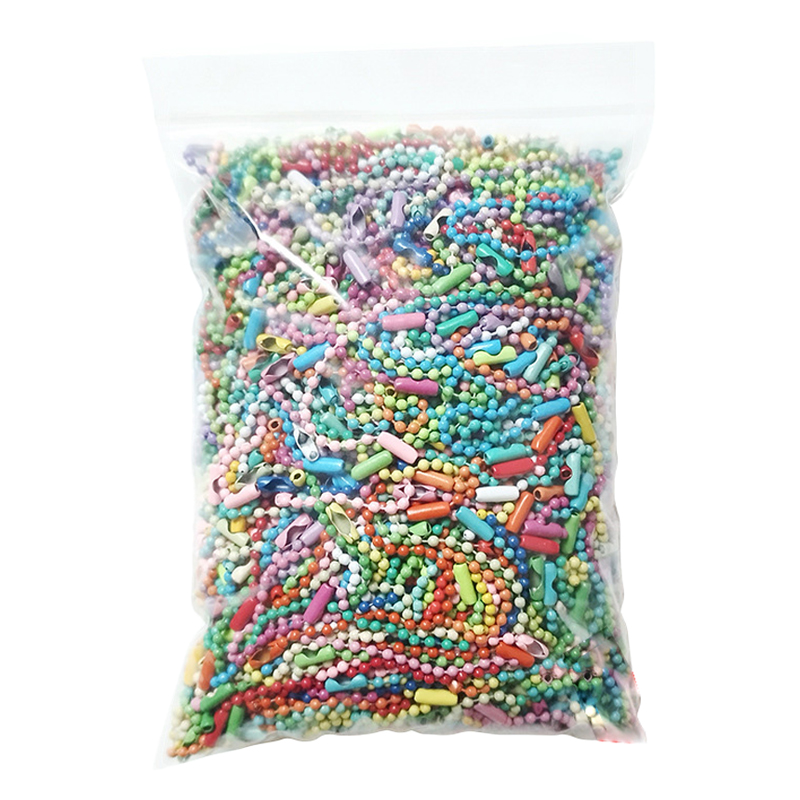 컬러 줄구슬 볼체인, 랜덤발송, 200개 7,890원