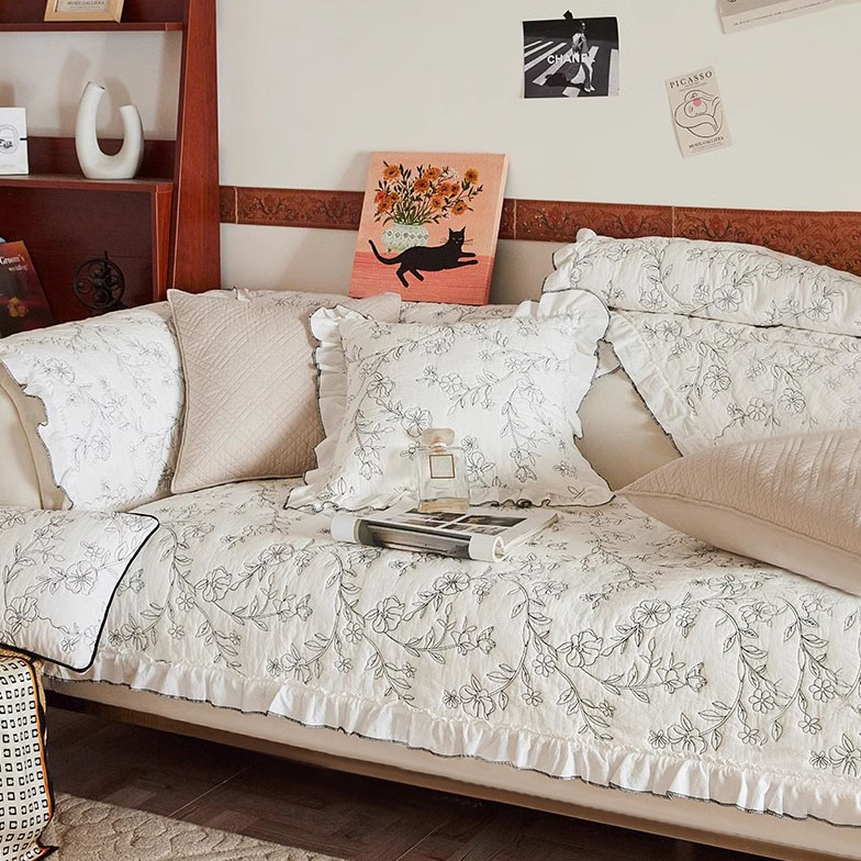 코차이 프로방스 고품질 코튼 소파패드  사계절 순면 소파커버 35,800원