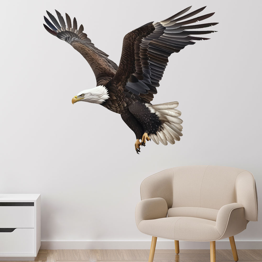 독수리스티커 실사 UV인쇄 조류퇴치 리무버블 데코 그래픽 벽장식 벽인테리어스티커 버드세이버 14,930원