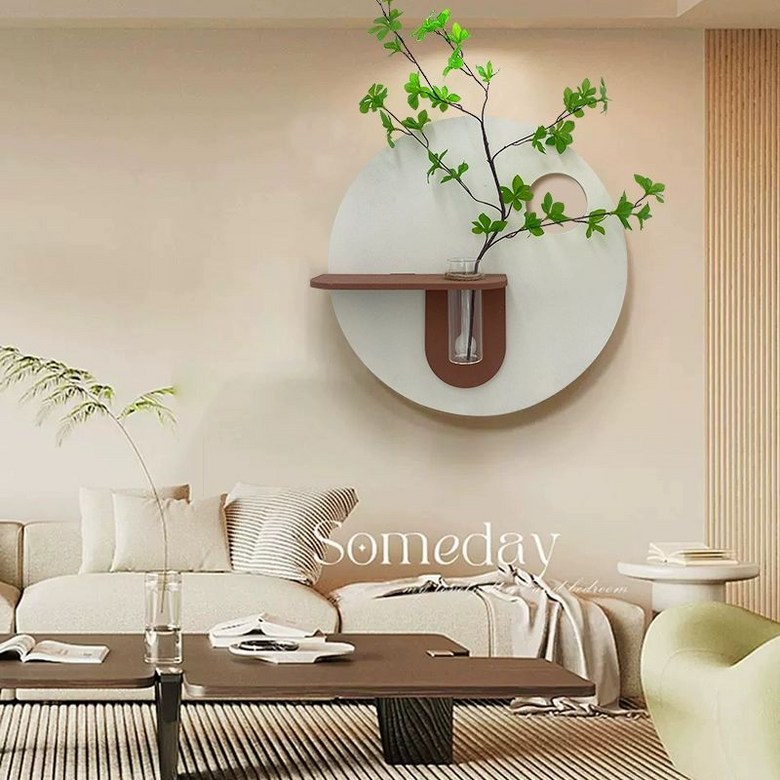 LED 화분액자 조명 인테리어 무드등 램프 집들이선물 원형 벽장식 식물 44,100원