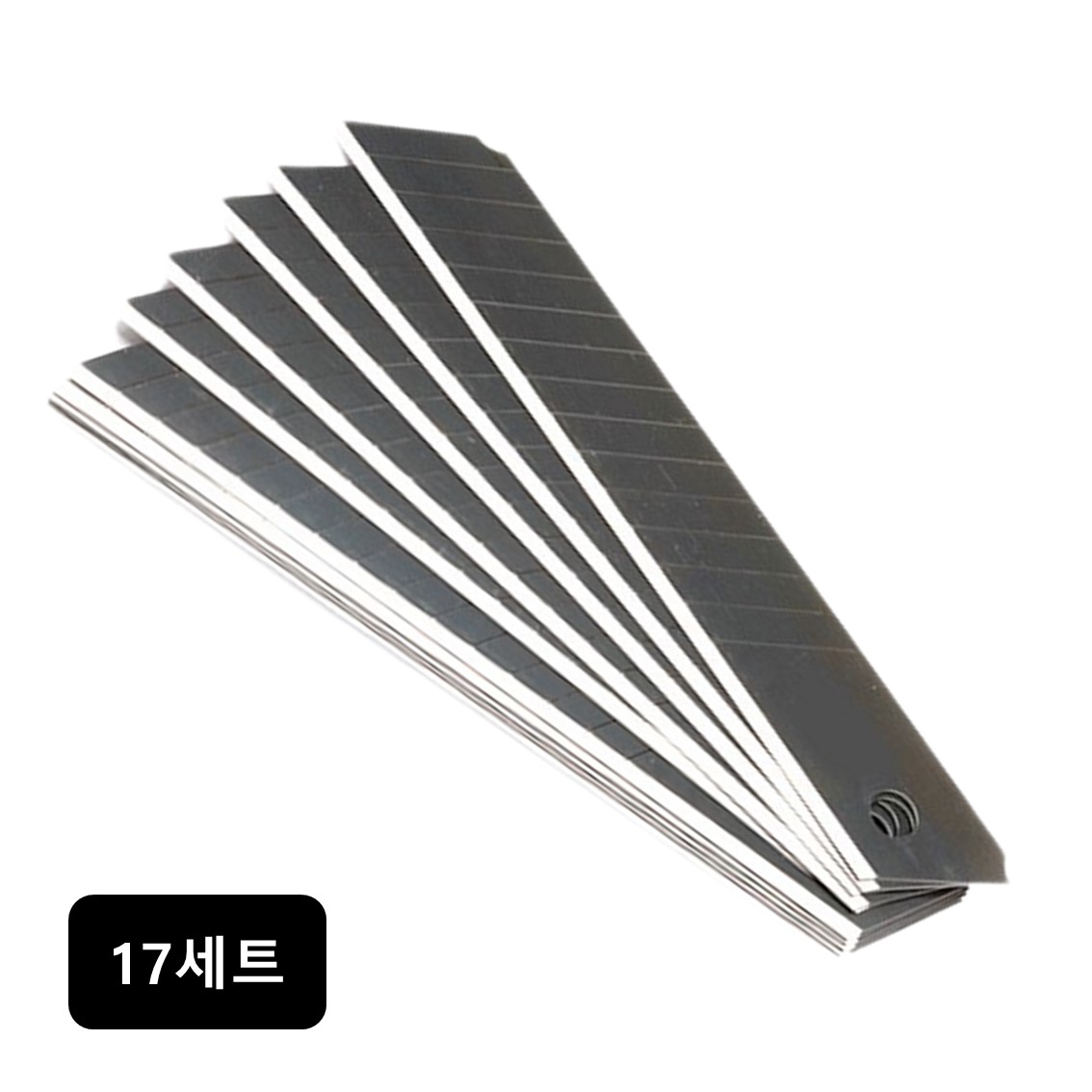 최고급 탄소공구강 커터칼날 대형(18mm) 10ea 34,360원