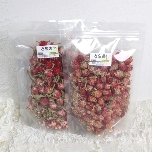 드라이 플라워 - 천일홍 50g, 퍼플(보라) 5,000원
