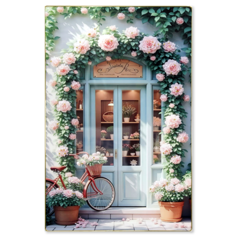 장미 정원 40x60 인테리어 아크릴 꽃 그림 큐빅 액자 39,000원