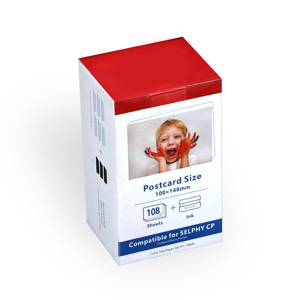 [호환] 올데이 컴퍼니 캐논 셀피 포토용지 사진 인화지 포토프린터 KP-108 CP1300 CP1500 CP1200 CP910 잉크 카트리지 32,000원