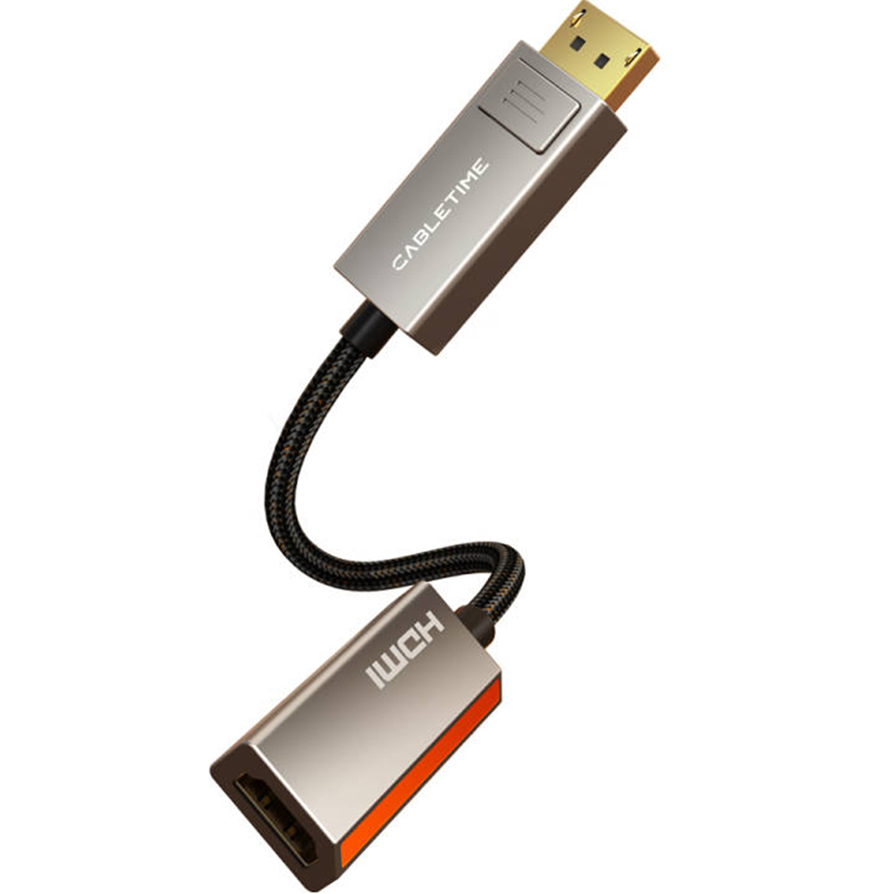케이블타임 울트라 8K 60Hz DP to HDMI 젠더 컨버터, CP80A 48,400원