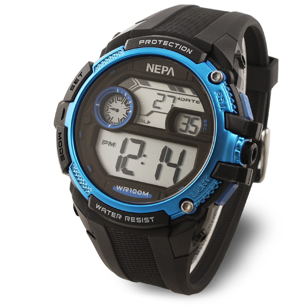 네파 군용 방수 학생 스포츠 런닝 남성 전자 군인시계 블루 25,800원