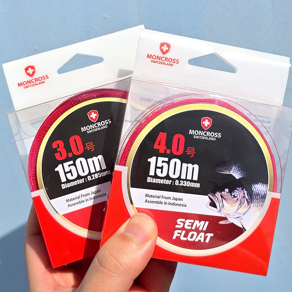 몽크로스 붕어 낚시용 세미 플로팅 민물원줄 150m, 투명, 1개 18,000원